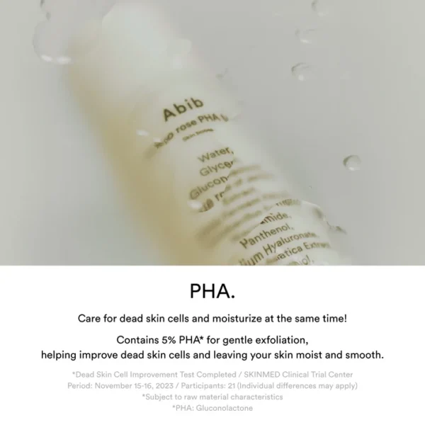 ABIB - Jericho Rose PHA Toner Skin Booster, 200ml - Imagine 3