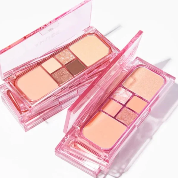 Paletă machiaj vegană pentru față, Amuse, Vegan Face All Palette, 16,3g - Imagine 5