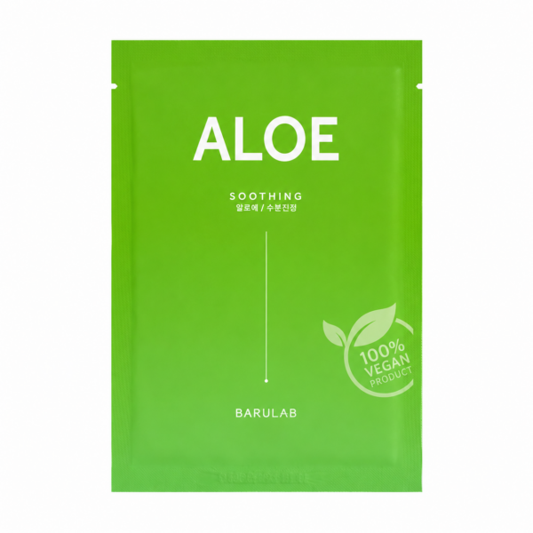 Barulab - The Clean Vegan Mask Aloe, 1 sheet Barulab - The Clean Vegan Mask Aloe, 1 sheet - Imagine 1