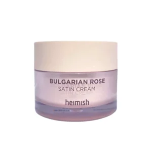 Cremă satinată cu trandafir bulgăresc, Heimish, Bulgarian Rose Satin Cream, 50ml
