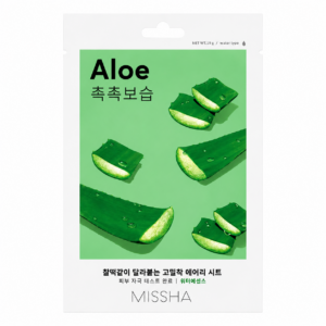 Missha - Airy Fit Sheet Mask Aloe, 1 sheet