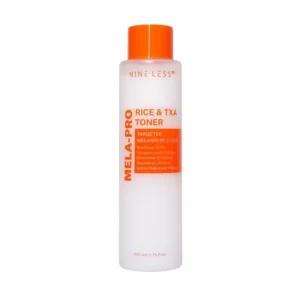 Toner de faศฤ anti-hiperpigmentare Mela-Pro Rice & TXA, Nine Less, 200ml