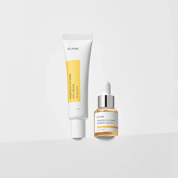 iUNIK – Propolis Eye Cream & Vitamin Serum Set - Imagine 2