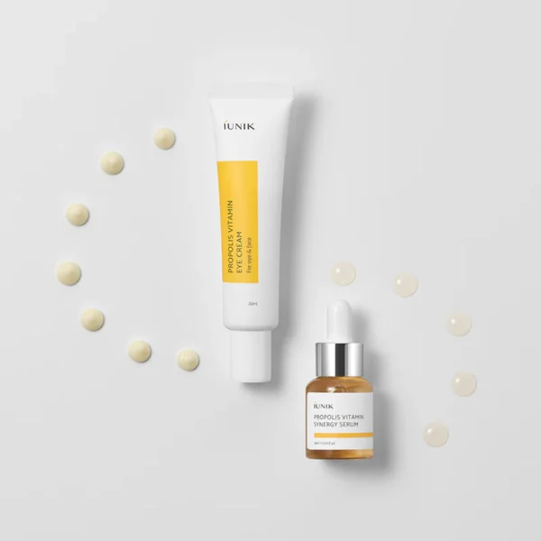 iUNIK – Propolis Eye Cream & Vitamin Serum Set - Imagine 4