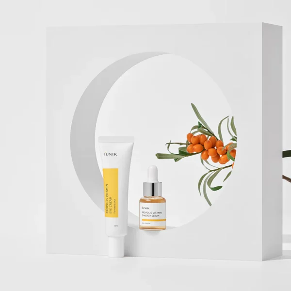 iUNIK – Propolis Eye Cream & Vitamin Serum Set - Imagine 5