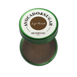 Exfoliant pentru buze cu avocado și zahăr, SKINFOOD, Avocado & Sugar Lip Scrub, 14g