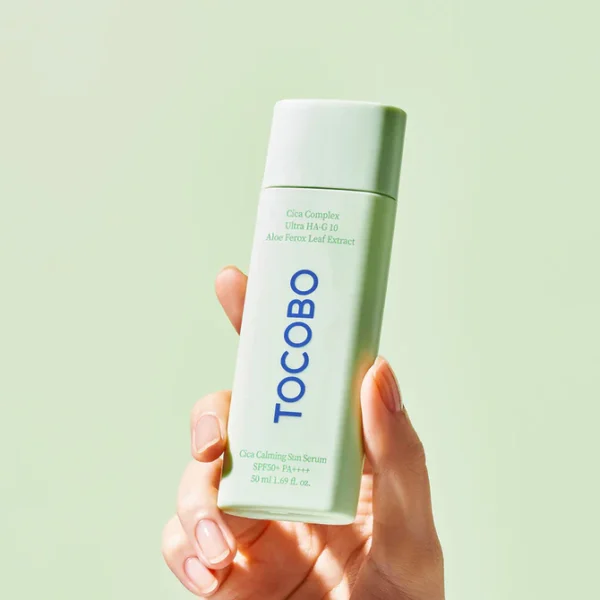 Serum protecție solară Cica Calming, Tocobo, SPF50+ PA++++, 50ml - Imagine 6