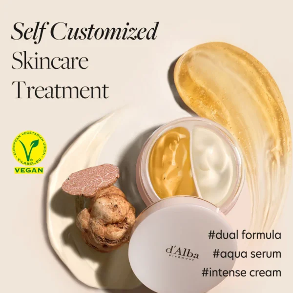 Serum și cremă cu trufă albă, d'Alba, 70g - Imagine 3