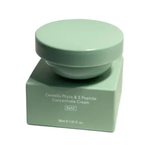 Cremă concentrată cu Centella și 5 peptide, Haruharu Wonder, Centella Phyto & 5 Peptide Concentrate Cream, 30ml Refiller