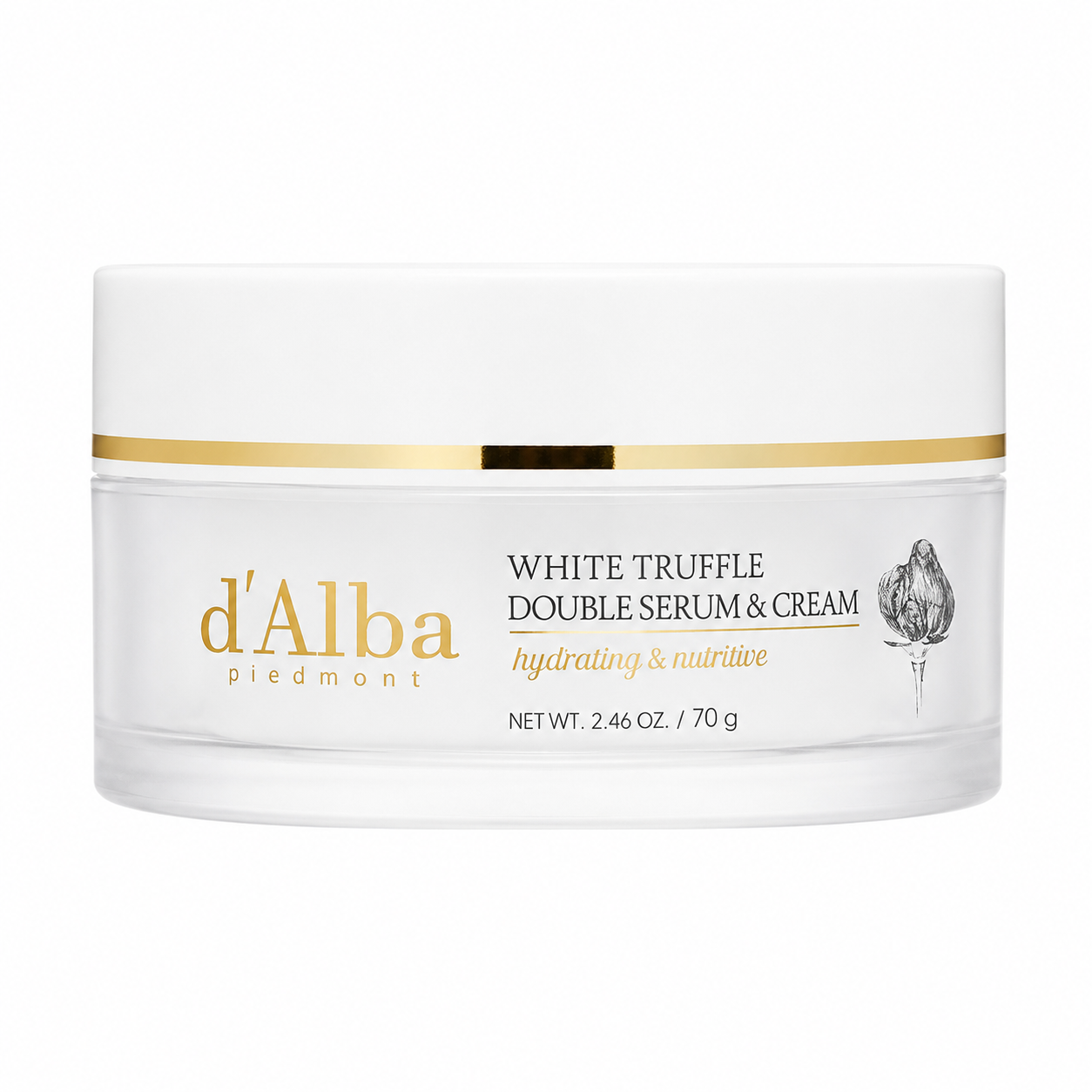 d’Alba – White Truffle Double Serum & Cream, 70g