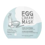 Mască pentru strângerea porilor cu ou, Too Cool For School, Egg Cream Mask Pore Tightening - Imagine 1