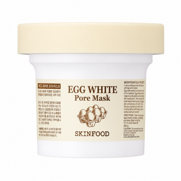 fb577573-92fa-418c-84da-d2a4e0c8b6dd SKINFOOD – Egg White Pore Mask – 120g - Imagine 1