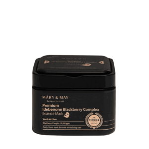 Mască premium cu mure, Mary & May, Blackberry, 20 buc