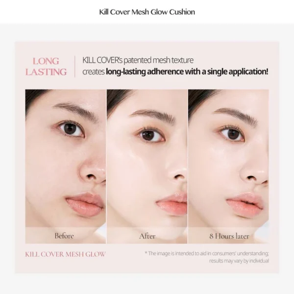 CLIO – Kill Cover Mesh Glow Cushion Mini – 7 g - Imagine 6