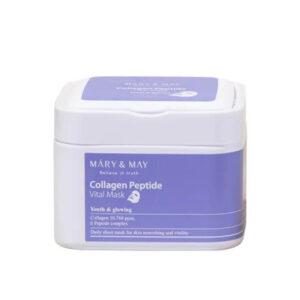 Mască cu colagen și peptide, Mary & May, 30 buc
