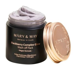 Mască de față iluminatoare cu complex de mure, Mary & May, 125g