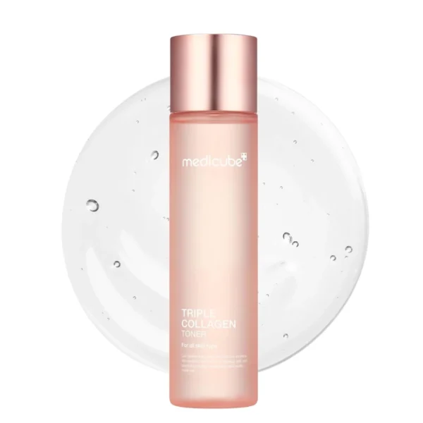 Toner cu colagen triplu, Medicube, Triple Collagen Toner, 140ml - Imagine 1