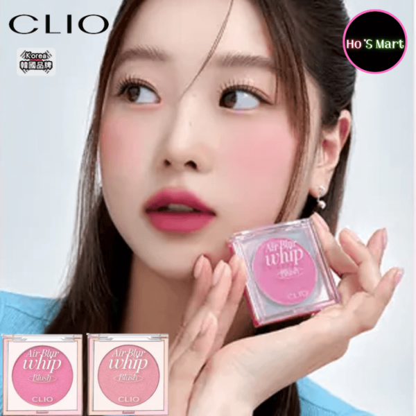 Fard de obraz, CLIO, Air Blur Whip Blush, 5g - Imagine 4