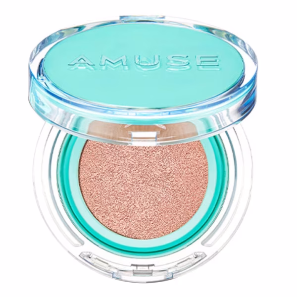 Fond de ten tip cushion vegan cu protecție solară, AMUSE, Meta Fixing, SPF45 PA++, 15g - Imagine 1