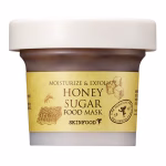 Mască de față cu miere și zahăr, SKINFOOD, Honey Sugar Food Mask, 120g - Imagine 1