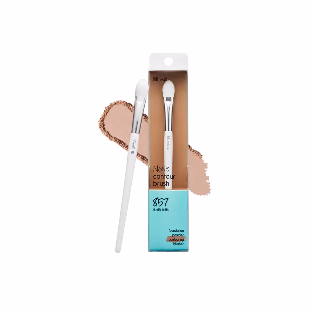 Pensulă pentru conturul nasului, Fillimilli, Nose Contour Brush 857