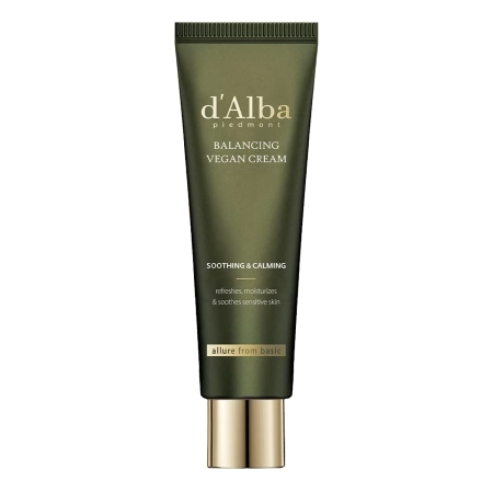 Crema hidratantă vegană, d\'Alba, Mild Skin Balancing Vegan Cream, 55ml