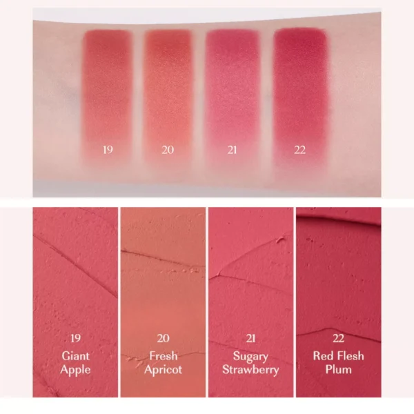 Luciu de buze cu efect de blurare, CLIO, Chiffon Blur Tint K-Market Edition, 3,1g - Imagine 2