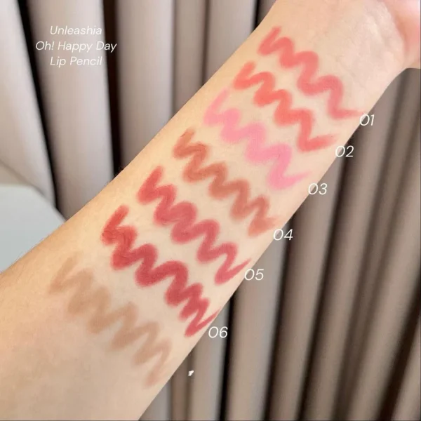 UNLEASHIA – Oh! Happy Day Lip Pencil – 0.8 g - Imagine 3
