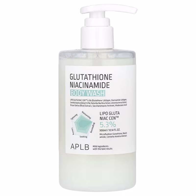 Loțiune de corp cu glutathion și niacinamidă, APLB, 300ml