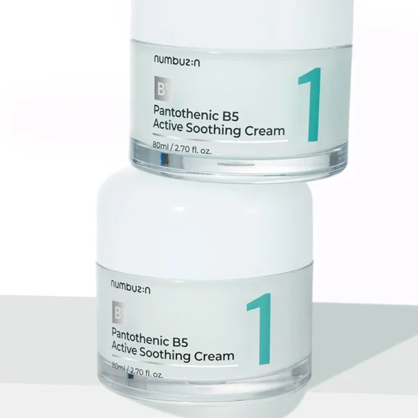 Cremă activă calmantă cu vitamina B5 No.1, Numbuzin, 80ml - Imagine 5