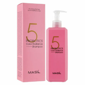 Șampon pentru protecția culorii, Masil, 5 Probiotics Color Radiance, Jumbo, 500ml
