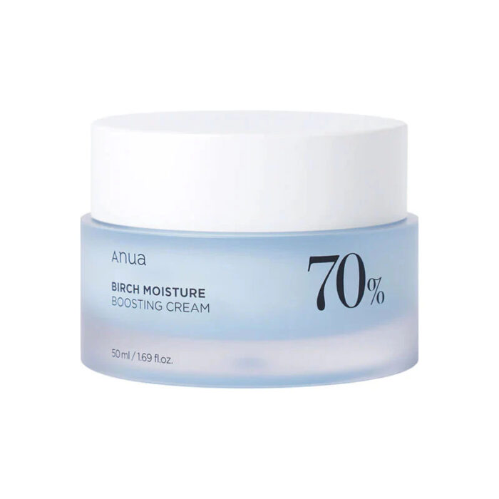Crema hidratantă cu 70% suc de mesteacăn, Anua, 50ml