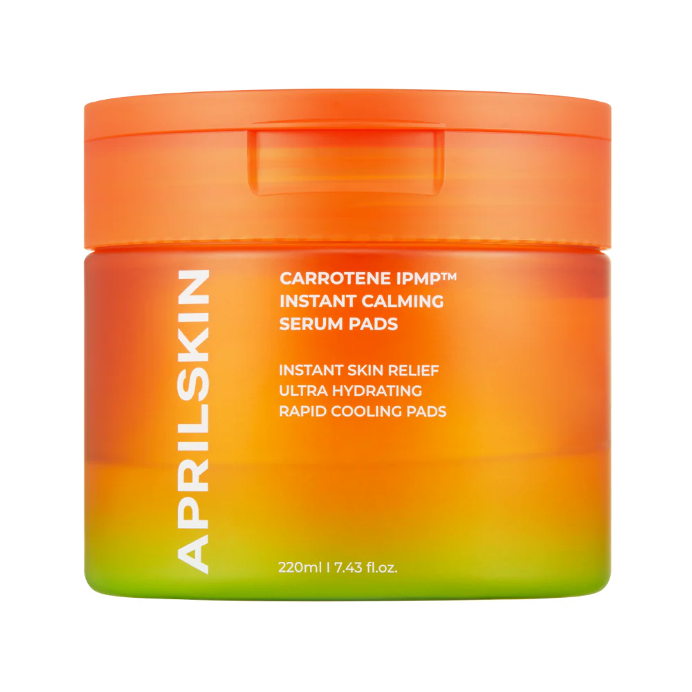 APRILSKIN – Carrotene IPMP Instant Calming Serum Pads – 80pcs (220ml)