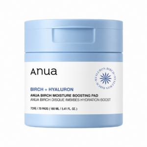 Anua - Birch Moisture Boosting Pad, 160ml 70pads