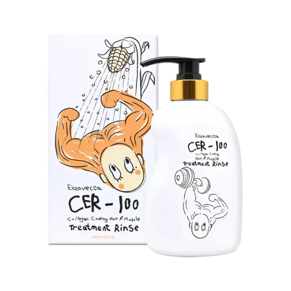 Tratament pentru păr cu colagen, Elizavecca,  (CER-100), 500ml - Imagine 1