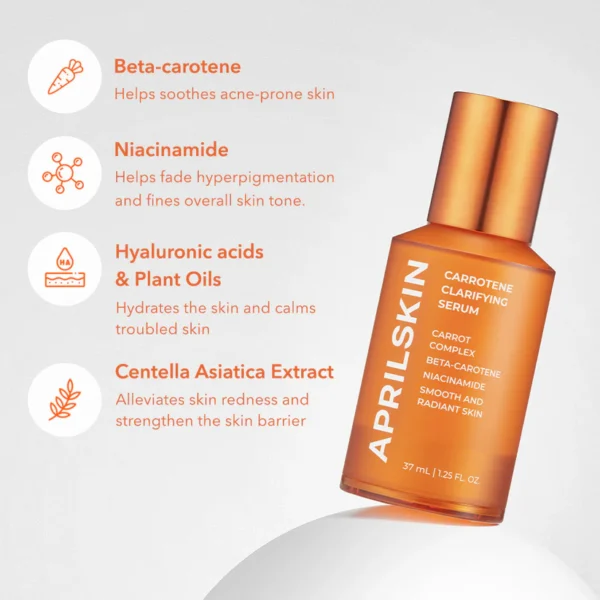 APRILSKIN – Carrotene Clarifying Serum, 37ml - Imagine 5