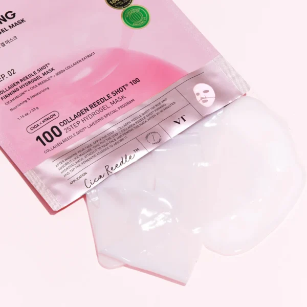 VT Cosmetics - Masca in 2 pași Collagen Reedle Shot 100 - Imagine 2