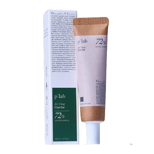 Gel pentru ten cu imperfecțiuni și Cica, THE PLANT BASE, AC Clear Cica Gel, 30ml