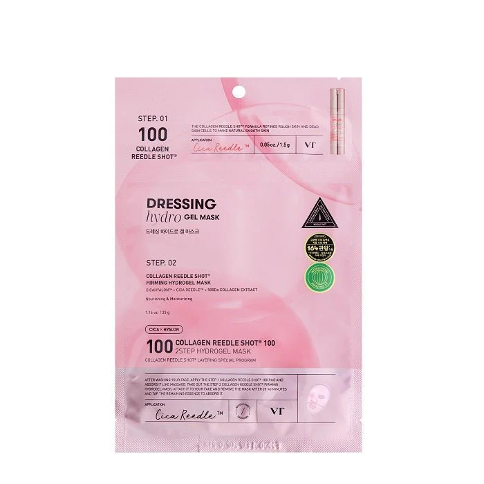 Masca in 2 pași Collagen Reedle Shot 100, VT Cosmetics