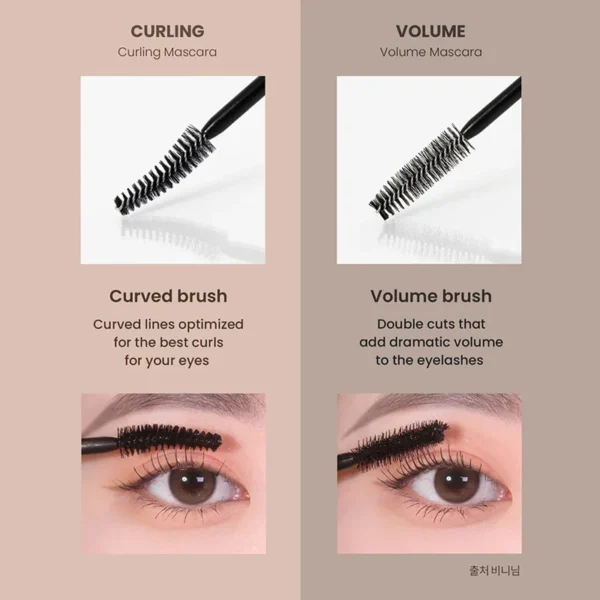 Mascara rezistentă, Heimish, Dailism Smudge Stop Mascara, 9g - Imagine 7
