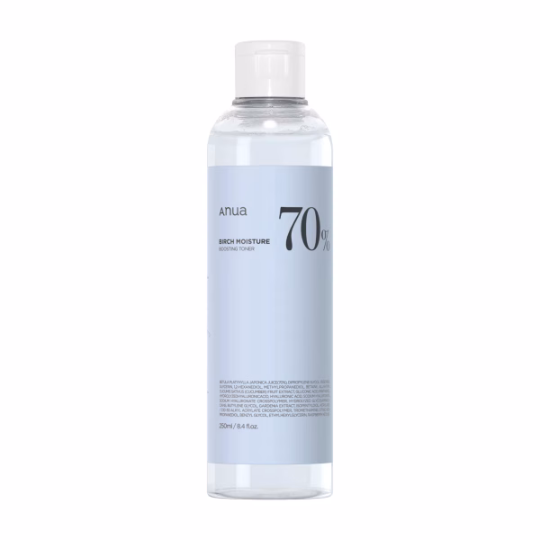 Toner hidratant cu 70% suc de mesteacăn, Anua, 250ml - Imagine 1