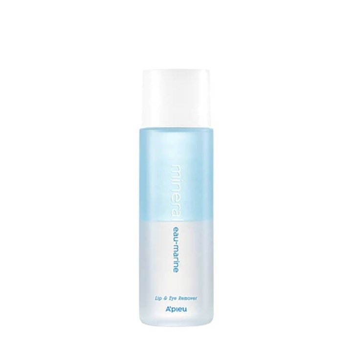 Demachiant mineral pentru buze și ochi, A\'PIEU, Eau-marine, 100ml