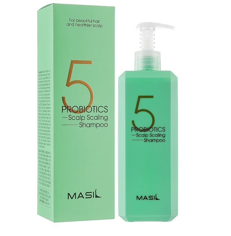 Șampon pentru scalp cu probiotice, Masil, 5 Probiotics, Jumbo, 500ml