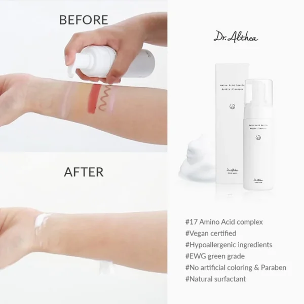 Dr. Althea - Gel de curățare blând cu acizi amino, 150ml - Imagine 5