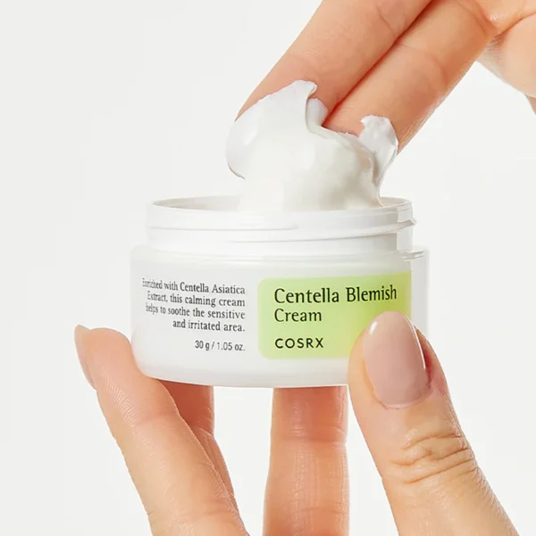 COSRX - Centella Blemish Cream, Crema pentru imperfecțiuni cu Centella, 30g - Imagine 5