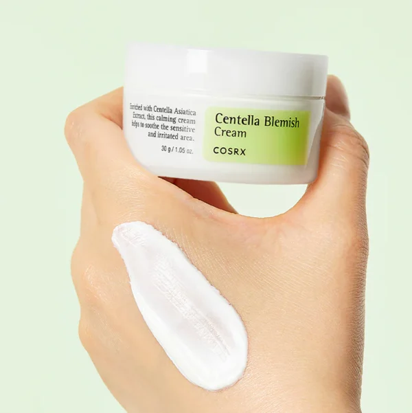 COSRX - Centella Blemish Cream, Crema pentru imperfecțiuni cu Centella, 30g - Imagine 3