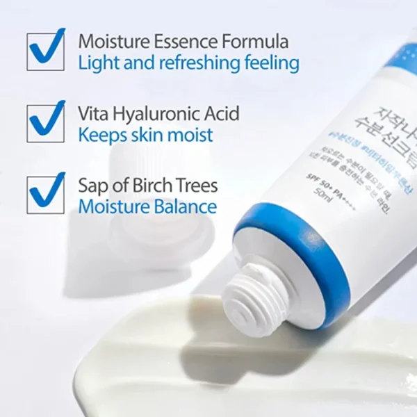 Round Lab SPF, Crema solară hidratantă, SPF50+ PA++++, 50ml - Imagine 5