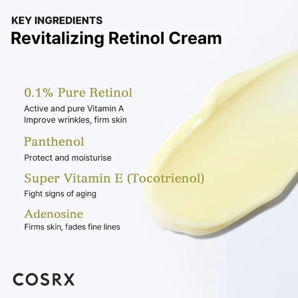 Crema cu Retinol 0.1, COSRX, 50 ml - Imagine 5