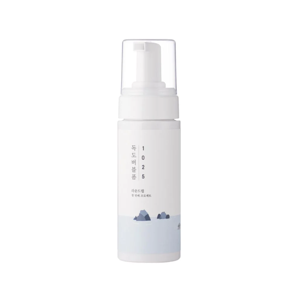 Spumă de curățare cu 1025 Dokdo, Round Lab, Bubble Foam, 150ml