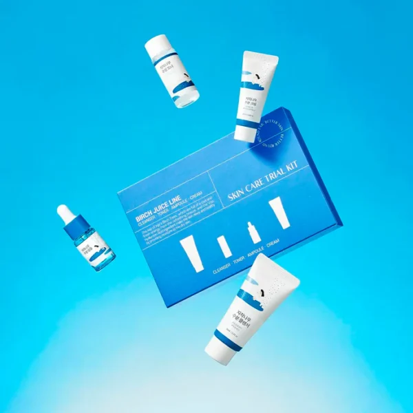 Set Trial Kit Round Lab Birch Juice, gel + toner + ser + crema - Imagine 3